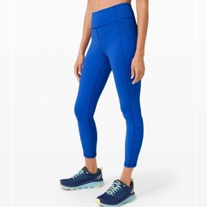 Lululemon Leggings Size 4 Blue Cerulean